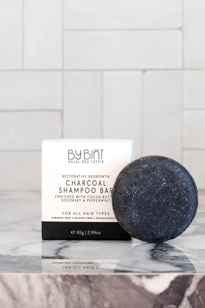 Charcoal Shampoo packaging